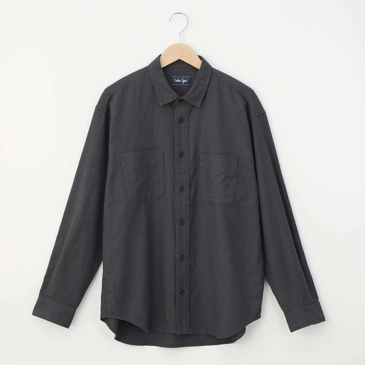 【正規品】25/26 ブライト　ウォームアップシャツ　L ライト綿麻カルゼ レギュラーカラーシャツ - Labo Spec（ラボ